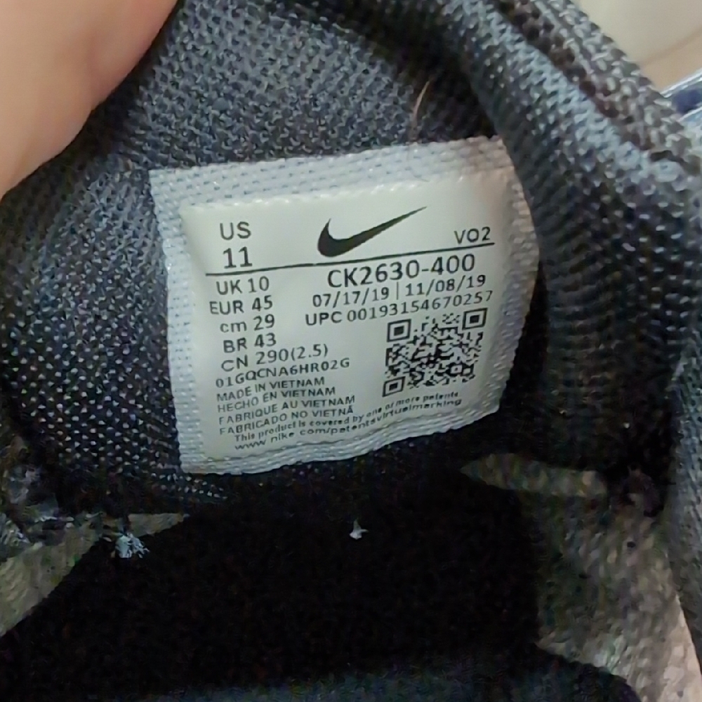 Nike Air Force 1 Low Gore-Tex Navy Obsidian - Picture 7 of 9